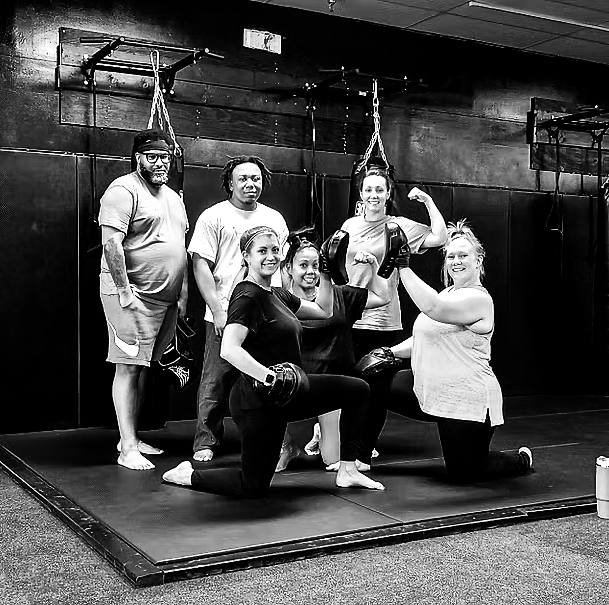 Hooked Martial Arts group class